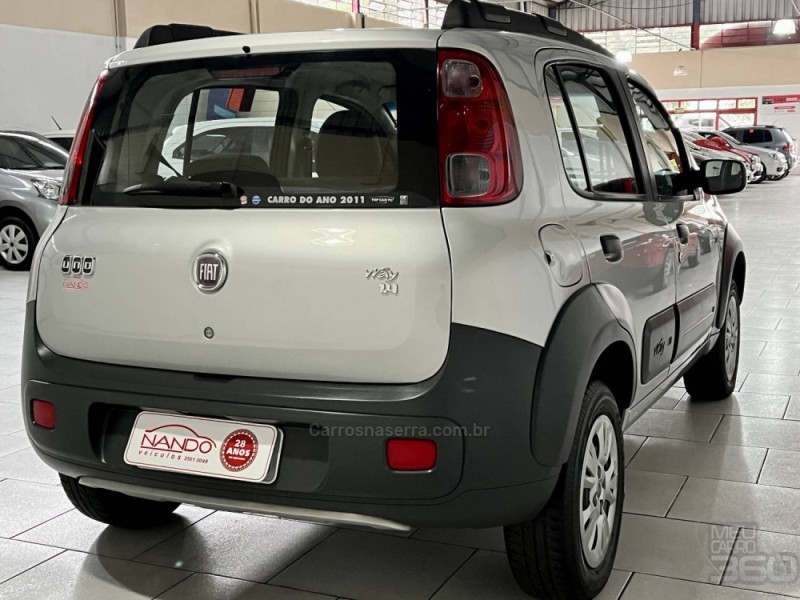 UNO 1.4 EVO WAY 8V FLEX 4P MANUAL - 2012 - ESTâNCIA VELHA