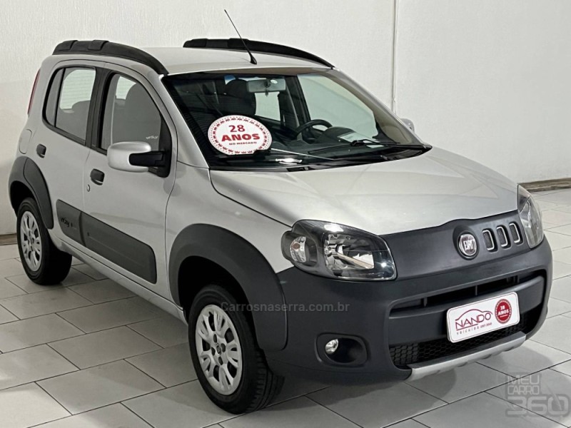 UNO 1.4 EVO WAY 8V FLEX 4P MANUAL - 2012 - ESTâNCIA VELHA