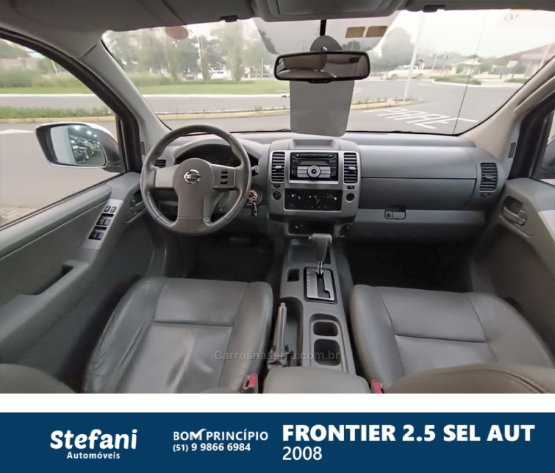 FRONTIER 2.5 SEL 4X4 CD TURBO ELETRONIC DIESEL 4P AUTOMÁTICO - 2008 - BOM PRINCíPIO