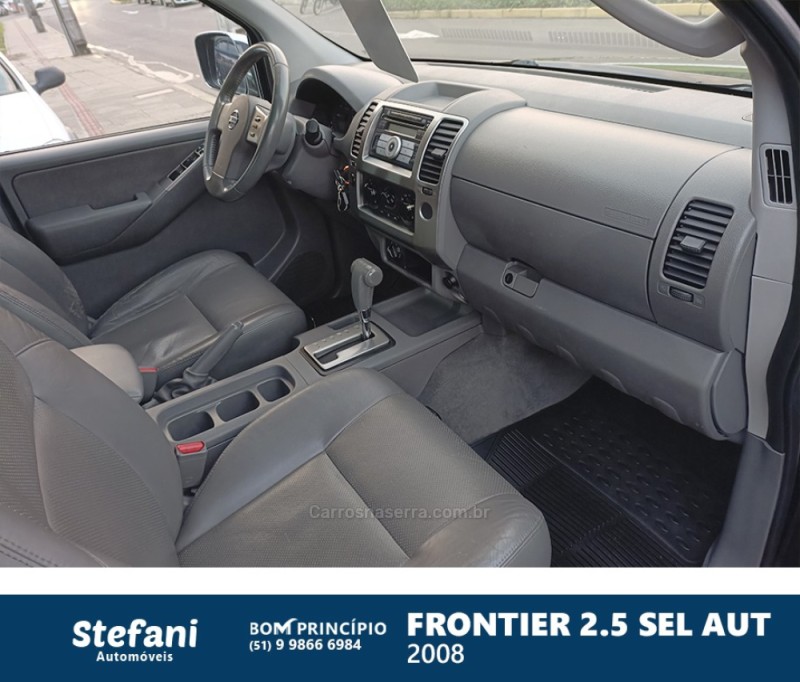 FRONTIER 2.5 SEL 4X4 CD TURBO ELETRONIC DIESEL 4P AUTOMÁTICO - 2008 - BOM PRINCíPIO