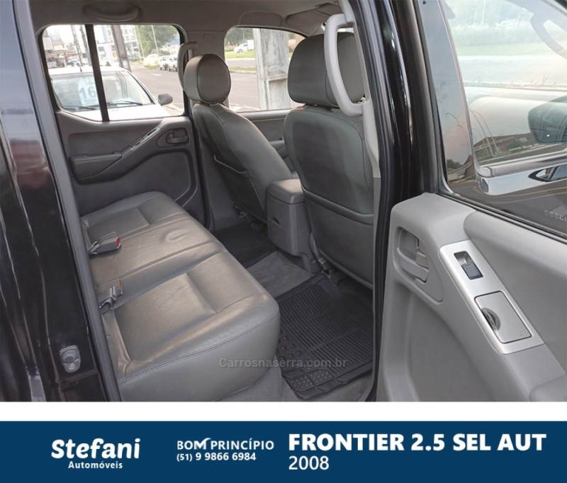 FRONTIER 2.5 SEL 4X4 CD TURBO ELETRONIC DIESEL 4P AUTOMÁTICO - 2008 - BOM PRINCíPIO