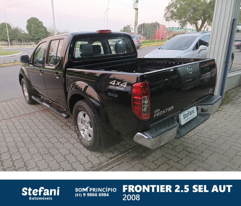 FRONTIER 2.5 SEL 4X4 CD TURBO ELETRONIC DIESEL 4P AUTOMÁTICO - 2008 - BOM PRINCíPIO