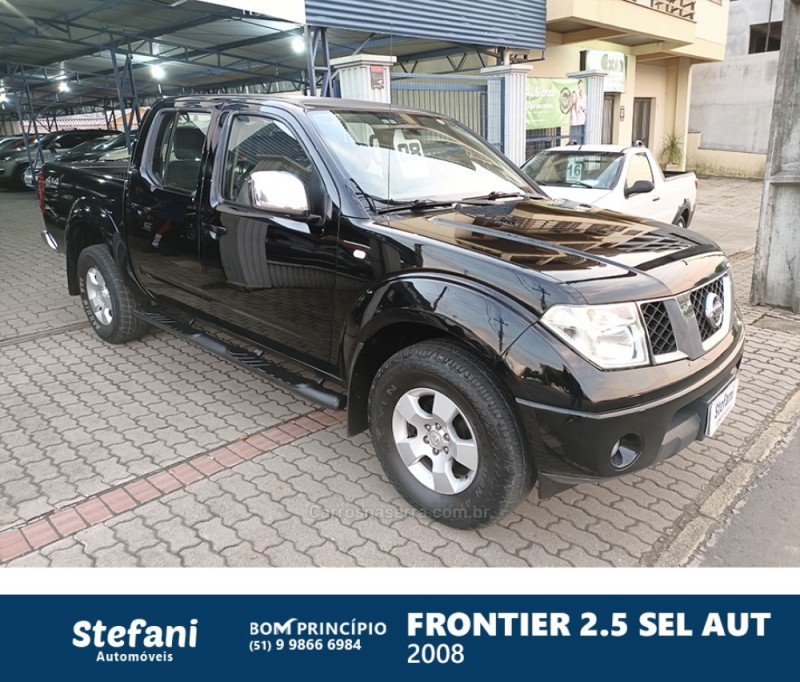 FRONTIER 2.5 SEL 4X4 CD TURBO ELETRONIC DIESEL 4P AUTOMÁTICO - 2008 - BOM PRINCíPIO