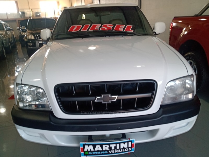 S10 2.8 4X4 CD 12V TURBO INTERCOOLER DIESEL 4P MANUAL - 2004 - CAXIAS DO SUL