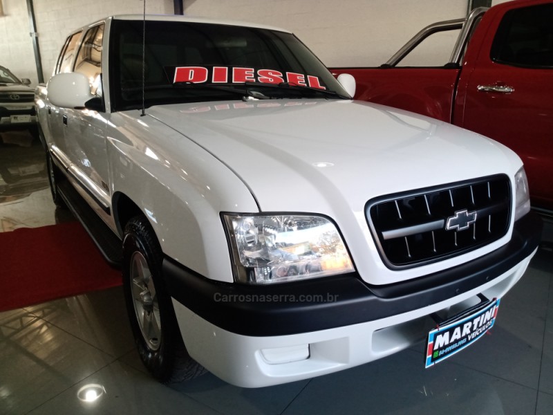 S10 2.8 4X4 CD 12V TURBO INTERCOOLER DIESEL 4P MANUAL - 2004 - CAXIAS DO SUL