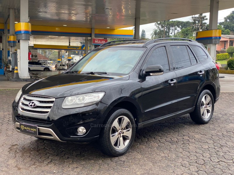 SANTA FÉ 3.5 MPFI GLS V6 24V 285CV GASOLINA 4P AUTOMÁTICO - 2012 - IVOTI