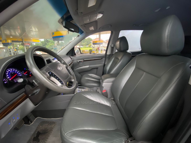 SANTA FÉ 3.5 MPFI GLS V6 24V 285CV GASOLINA 4P AUTOMÁTICO - 2012 - IVOTI