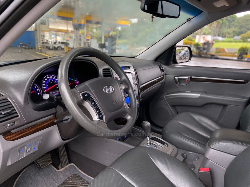 SANTA FÉ 3.5 MPFI GLS V6 24V 285CV GASOLINA 4P AUTOMÁTICO - 2012 - IVOTI