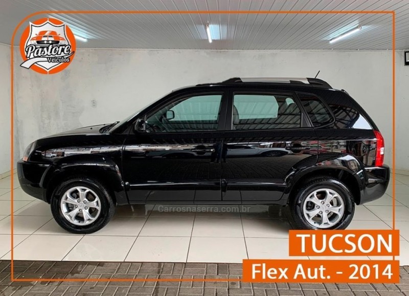 TUCSON 2.0 MPFI GLS BASE 16V 143CV 2WD FLEX 4P AUTOMÁTICO - 2014 - VACARIA