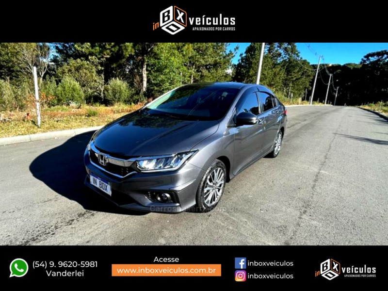 city 1.5 exl 16v flex 4p automatico 2019 gramado
