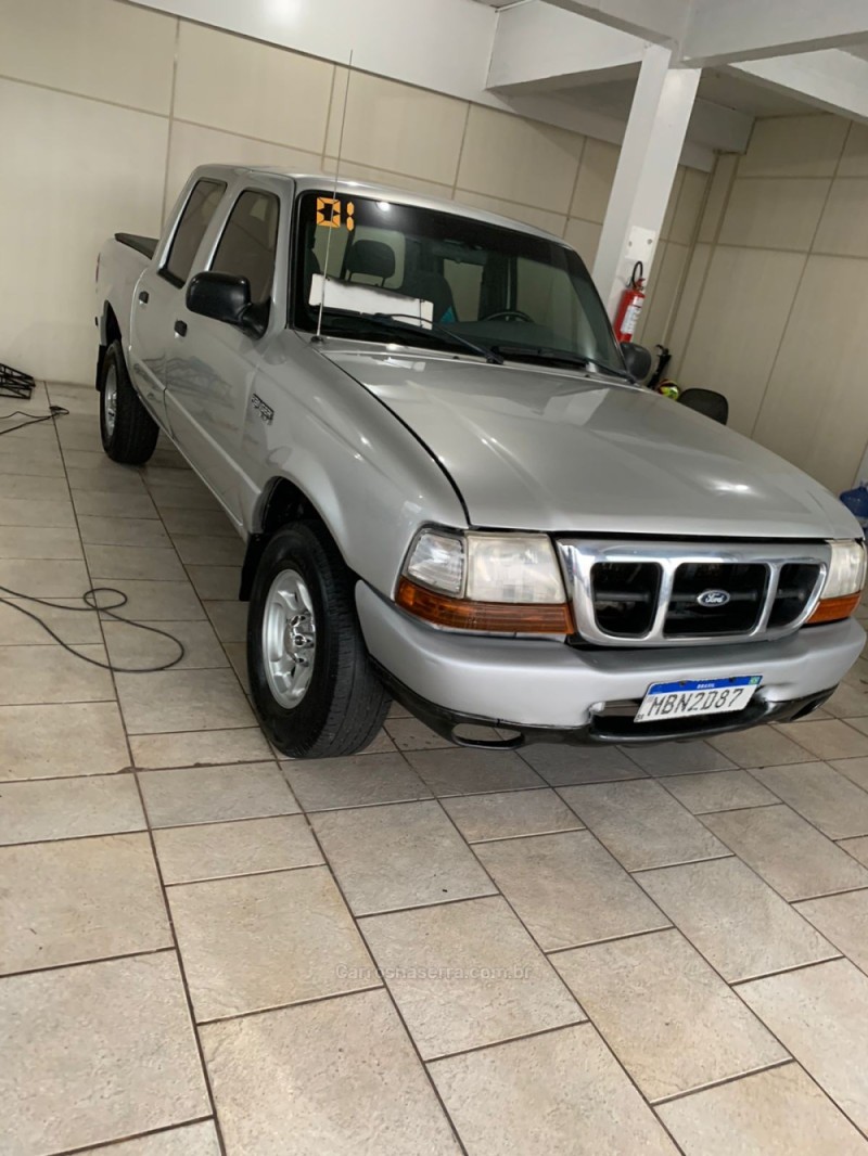 RANGER 2.5 XLT 4X4 CD 8V TURBO INTERCOOLER DIESEL 4P MANUAL - 2001 - CAXIAS DO SUL