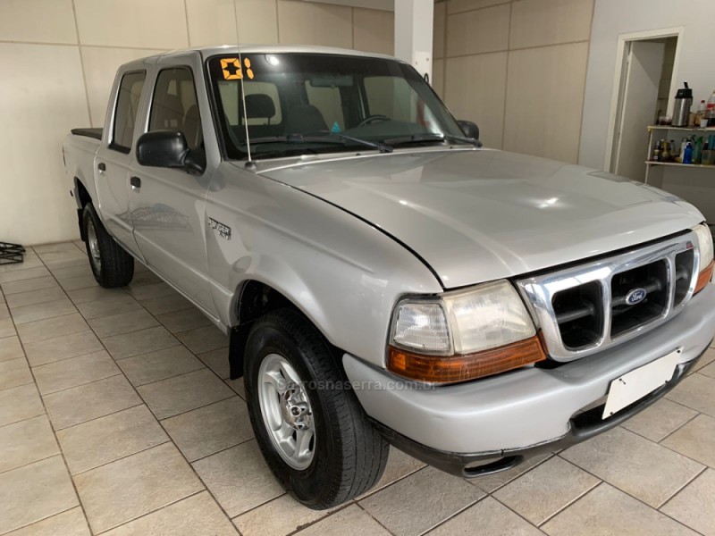 RANGER 2.5 XLT 4X4 CD 8V TURBO INTERCOOLER DIESEL 4P MANUAL - 2001 - CAXIAS DO SUL