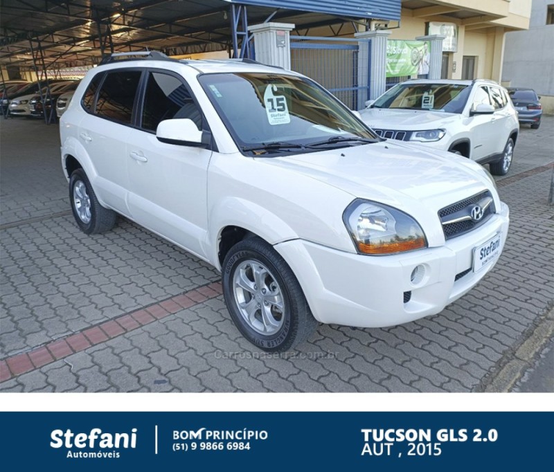 TUCSON 2.0 MPFI GLS 16V 143CV 2WD FLEX 4P AUTOMÁTICO - 2015 - BOM PRINCíPIO