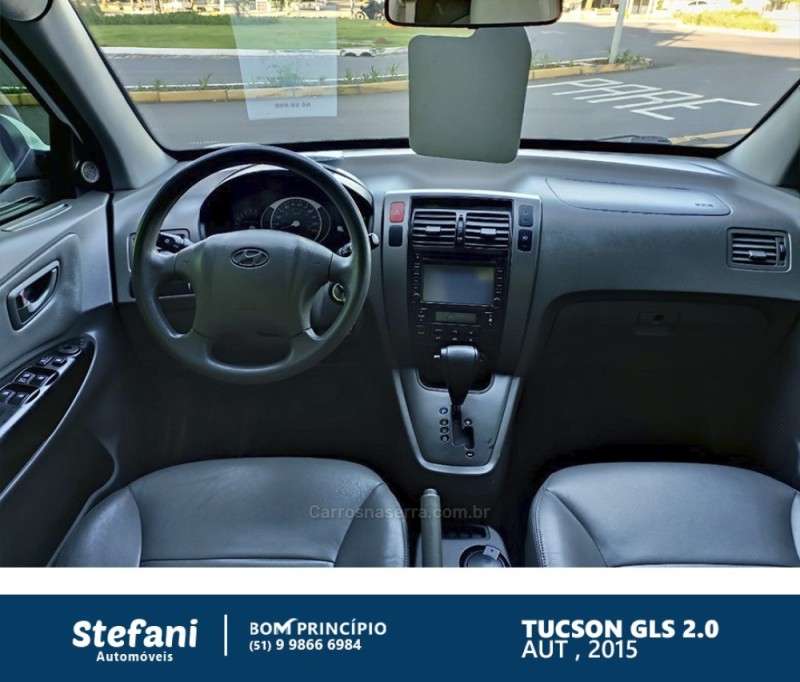 TUCSON 2.0 MPFI GLS 16V 143CV 2WD FLEX 4P AUTOMÁTICO - 2015 - BOM PRINCíPIO