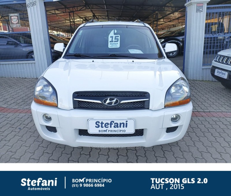 TUCSON 2.0 MPFI GLS 16V 143CV 2WD FLEX 4P AUTOMÁTICO - 2015 - BOM PRINCíPIO