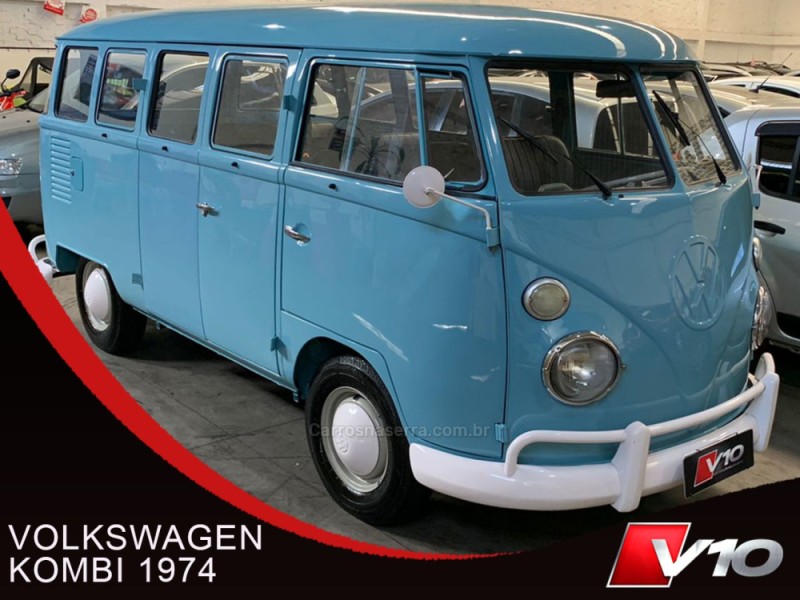 KOMBI 1.5 STANDARD 8V GASOLINA 4P MANUAL - 1974 - CAXIAS DO SUL