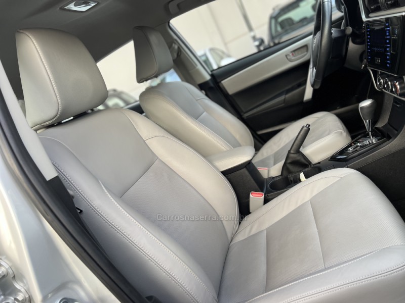 COROLLA 1.8 GLI UPPER 16V FLEX 4P AUTOMÁTICO - 2018 - NOVA PRATA