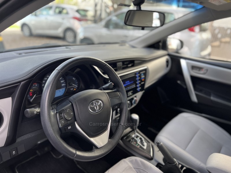 COROLLA 1.8 GLI UPPER 16V FLEX 4P AUTOMÁTICO - 2018 - NOVA PRATA