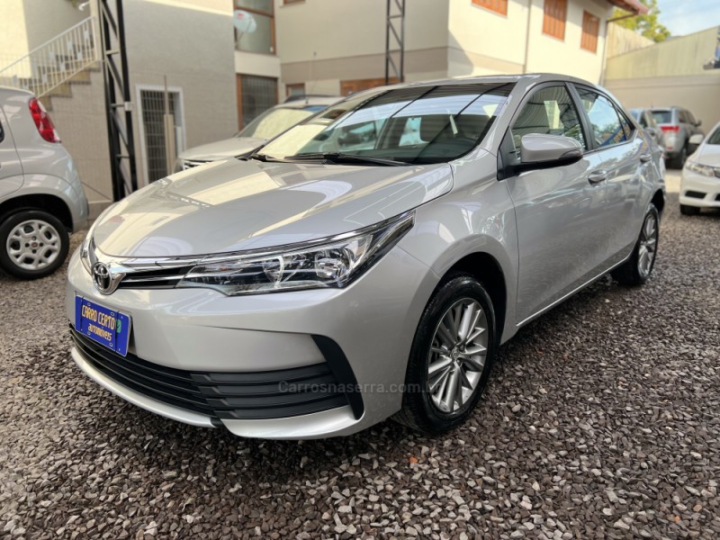 COROLLA 1.8 GLI UPPER 16V FLEX 4P AUTOMÁTICO - 2018 - NOVA PRATA