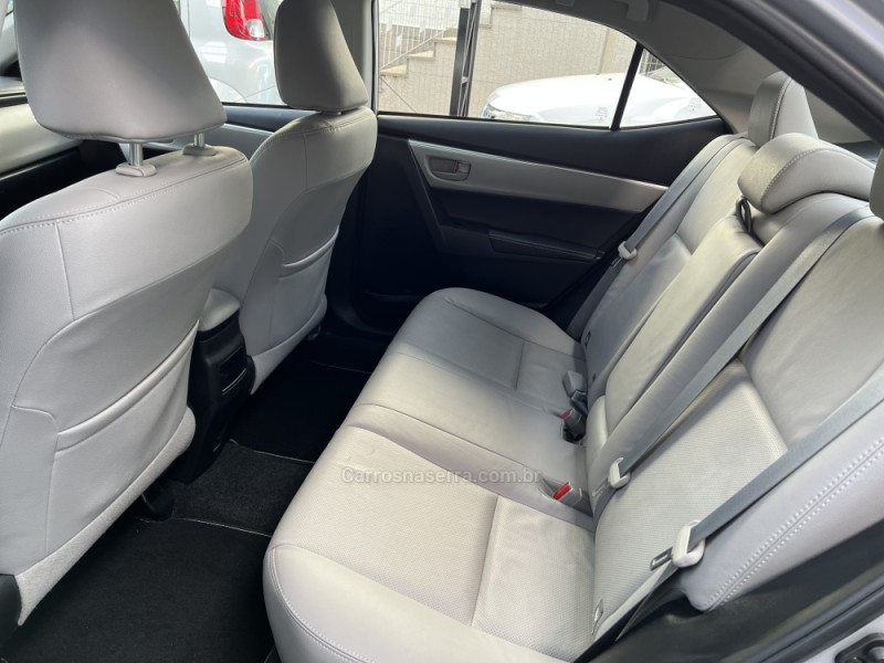 COROLLA 1.8 GLI UPPER 16V FLEX 4P AUTOMÁTICO - 2018 - NOVA PRATA