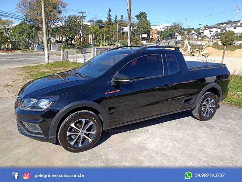 saveiro 1.6 pepper ce 8v flex 2p manual 2018 bento goncalves