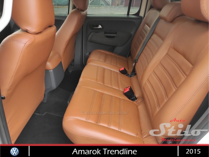 AMAROK 2.0 TRENDLINE 4X4 CD 16V TURBO INTERCOOLER DIESEL 4P AUTOMÁTICO - 2015 - BENTO GONçALVES