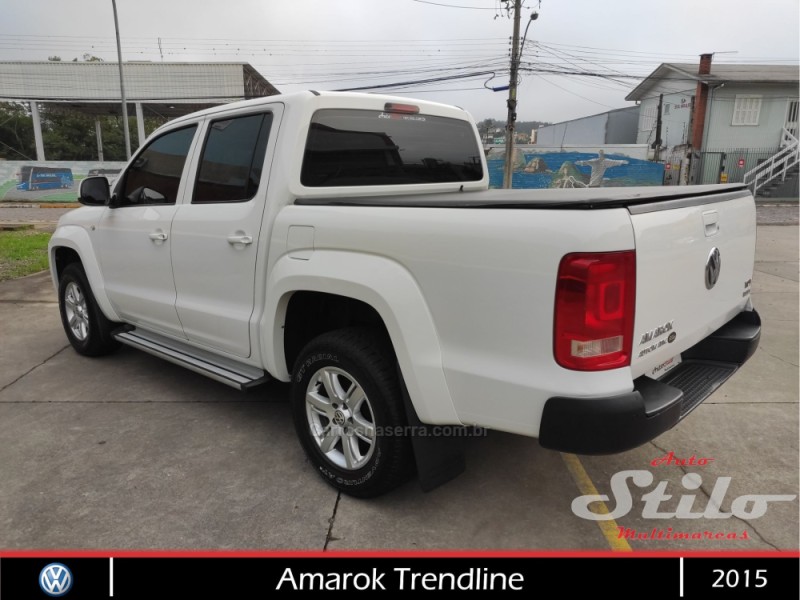 AMAROK 2.0 TRENDLINE 4X4 CD 16V TURBO INTERCOOLER DIESEL 4P AUTOMÁTICO - 2015 - BENTO GONçALVES