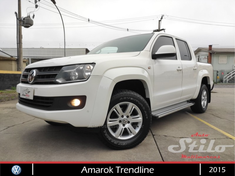 AMAROK 2.0 TRENDLINE 4X4 CD 16V TURBO INTERCOOLER DIESEL 4P AUTOMÁTICO