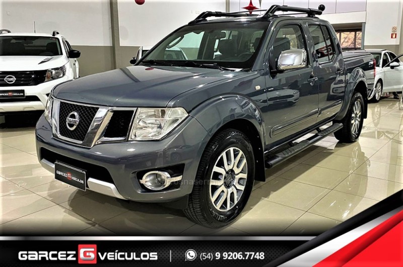 frontier 2.5 sl 4x4 cd turbo eletronic diesel 4p automatico 2014 bento goncalves