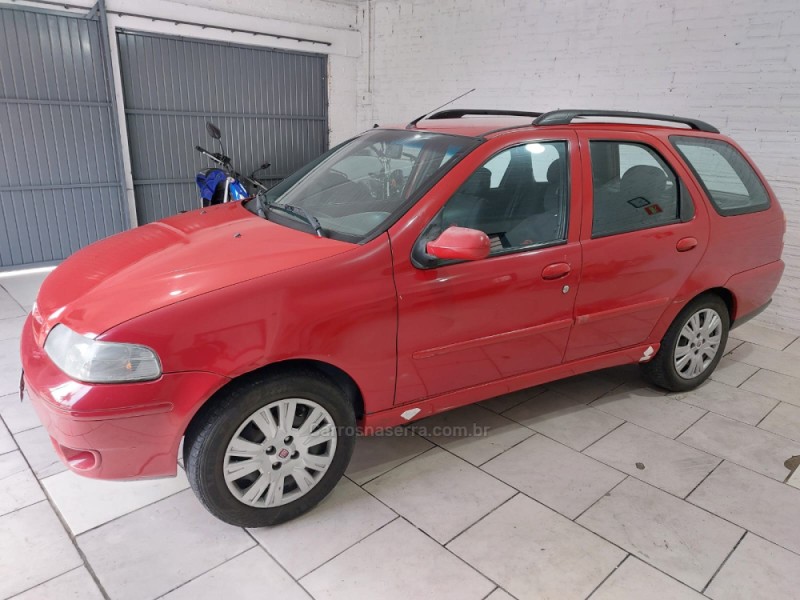 PALIO 1.0 MPI FIRE ELX WEEKEND 16V GASOLINA 4P MANUAL - 2002 - CAXIAS DO SUL