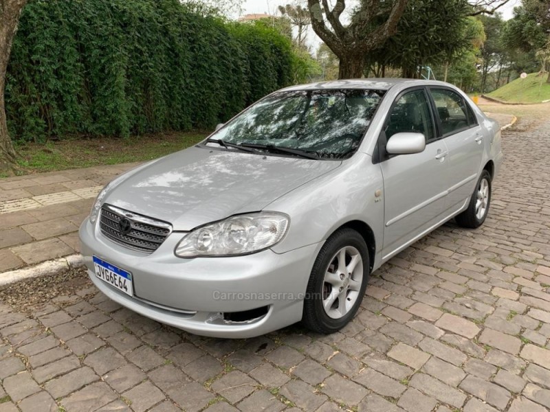 corolla 1.6 xli 16v gasolina 4p automatico 2005 farroupilha