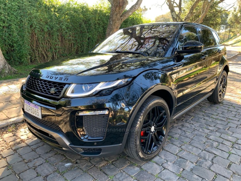 range rover evoque 2.0 hse dynamic 4wd 16v gasolina 4p automatico 2017 farroupilha