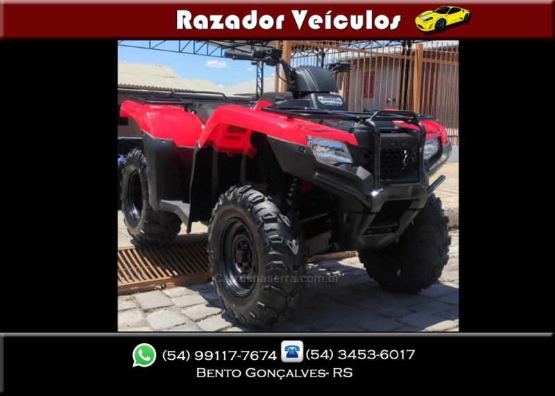 trx 420 fourtrax 4x4 2017 bento goncalves