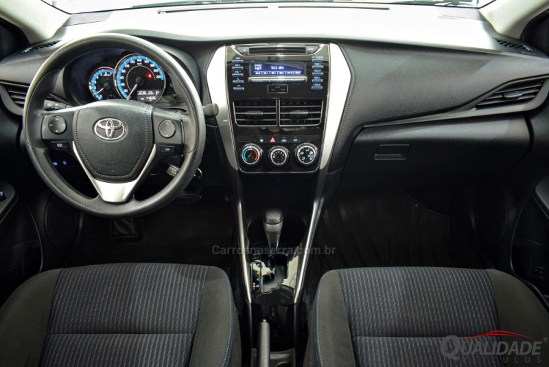 YARIS 1.5 XL SEDAN 16V FLEX 4P AUTOMÁTICO - 2019 - SANTA CRUZ DO SUL