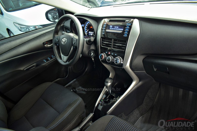 YARIS 1.5 XL SEDAN 16V FLEX 4P AUTOMÁTICO - 2019 - SANTA CRUZ DO SUL