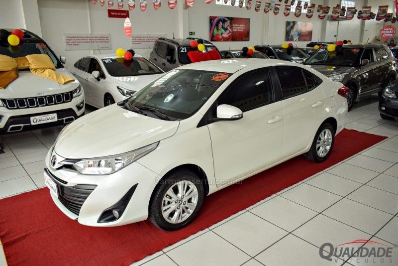 YARIS 1.5 XL SEDAN 16V FLEX 4P AUTOMÁTICO - 2019 - SANTA CRUZ DO SUL