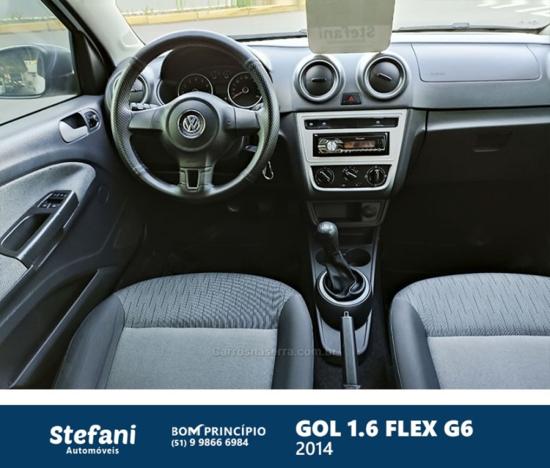 GOL 1.6 MI 8V FLEX 4P MANUAL G.VI - 2014 - BOM PRINCíPIO