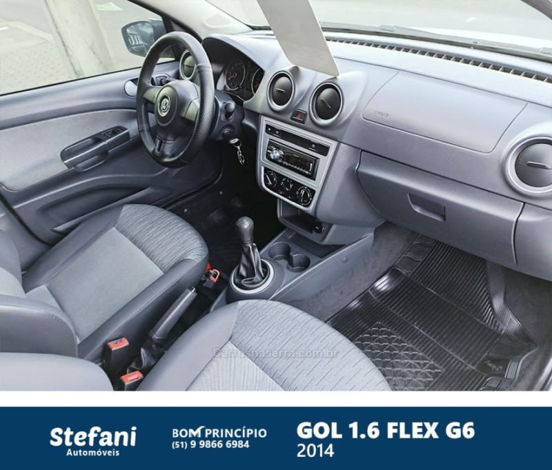 GOL 1.6 MI 8V FLEX 4P MANUAL G.VI - 2014 - BOM PRINCíPIO