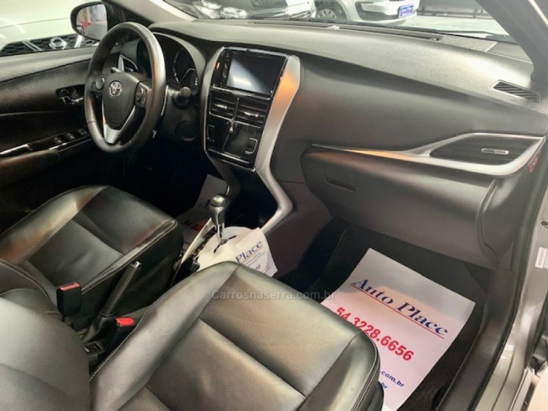 YARIS 1.5 XLS CONNECT 16V FLEX 4P AUTOMÁTICO - 2019 - CAXIAS DO SUL