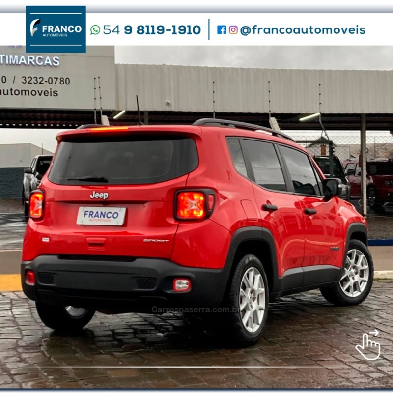 RENEGADE 1.8 16V FLEX SPORT 4P AUTOMÁTICO - 2019 - VACARIA