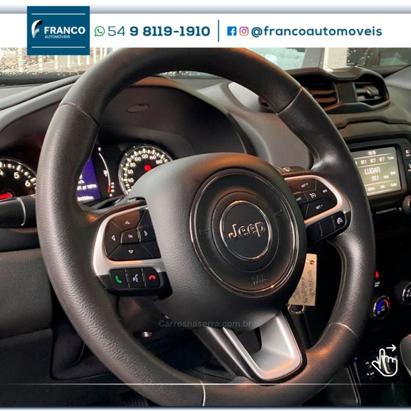 RENEGADE 1.8 16V FLEX SPORT 4P AUTOMÁTICO - 2019 - VACARIA