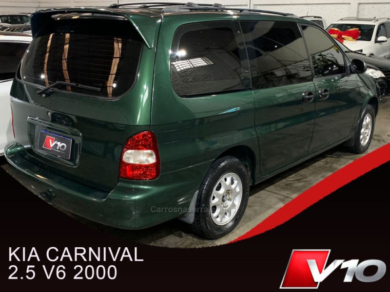 CARNIVAL 2.5 GS V6 24V GASOLINA 4P AUTOMÁTICO - 2000 - CAXIAS DO SUL