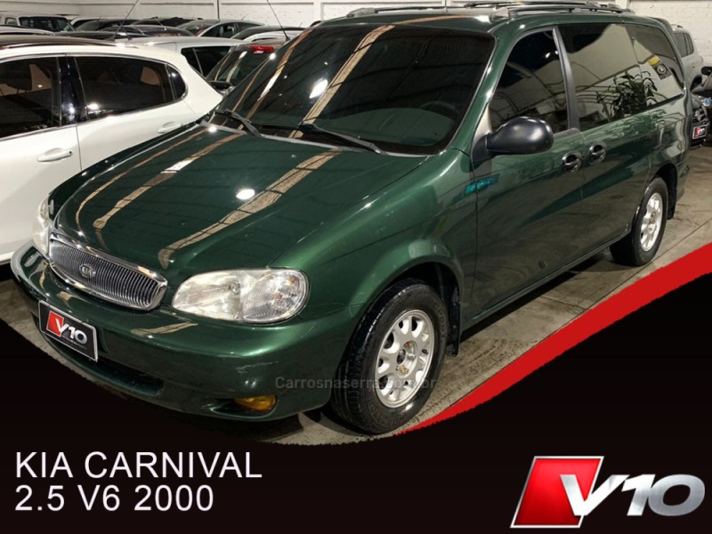 CARNIVAL 2.5 GS V6 24V GASOLINA 4P AUTOMÁTICO - 2000 - CAXIAS DO SUL