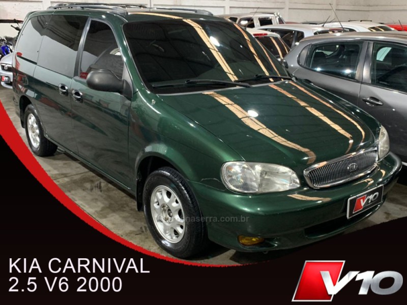 CARNIVAL 2.5 GS V6 24V GASOLINA 4P AUTOMÁTICO - 2000 - CAXIAS DO SUL