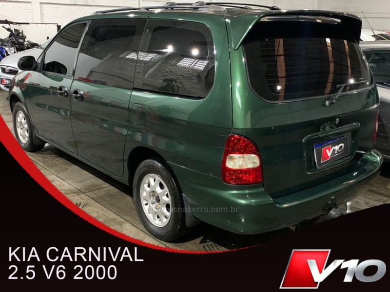 CARNIVAL 2.5 GS V6 24V GASOLINA 4P AUTOMÁTICO - 2000 - CAXIAS DO SUL