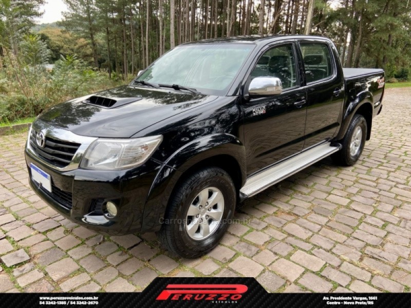 hilux 3.0 srv 4x4 cd 16v turbo intercooler diesel 4p automatico 2012 nova prata