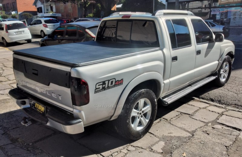 s10 2.8 sertoes 4x4 cd 12v turbo electronic intercooler diesel 4p manual 2005 caxias do sul