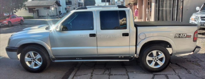 S10 2.8 SERTÕES 4X4 CD 12V TURBO ELECTRONIC INTERCOOLER DIESEL 4P MANUAL - 2005 - CAXIAS DO SUL
