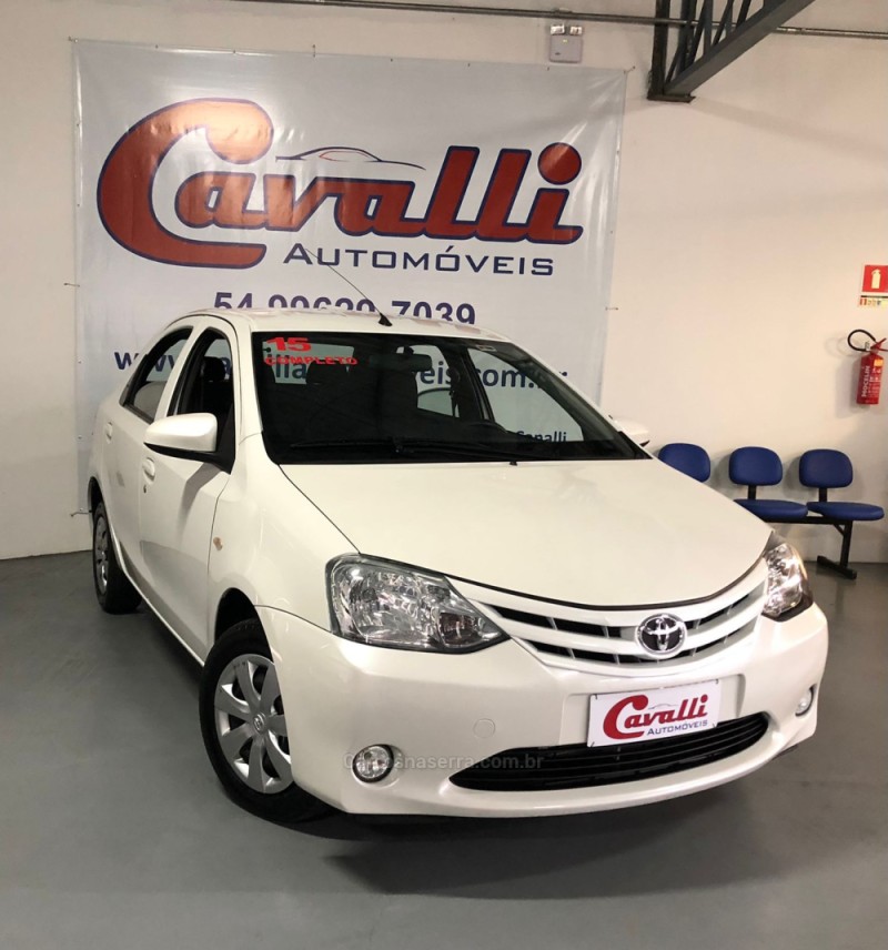 ETIOS 1.5 X SEDAN 16V FLEX 4P MANUAL - 2015 - CAXIAS DO SUL