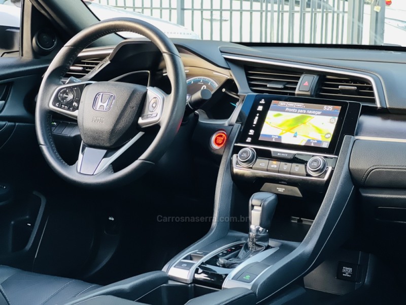 CIVIC 1.5 16V TURBO GASOLINA TOURING 4P CVT - 2019 - ESTâNCIA VELHA
